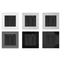 Выключатель встраиваемый Werkel 3 клавиши, цвет черный аналоги, замены