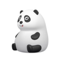 Светильник детский Rombica LED Panda, RGB свет, разноцветный