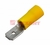 Клемма плоская изолированная штекер 6.3 мм 4-6 (РПи-п 6.0-(6.3)) желтая | 08-0351 REXANT