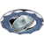 Светильник светодиодный DK17 CH/SHBL2 декор &quot;круглый со стеклянной крошкой&quot; MR1612V/220V 50W хром/голубо | C0043752 ЭРА (Энергия света)