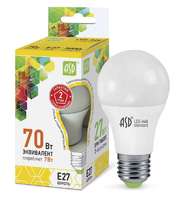 Лампа светодиодная LED-A60-standard 7Вт грушевидная 3000К тепл. бел. E27 630лм 160-260В ASD 4690612001692 LLT