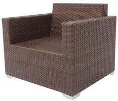 Кресло садовое Lavantera 85x77x85 см искусственный ротанг цвет коричневый аналоги, замены
