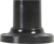 Патрон-стойка бакелитовая Oxion E27 прямая цвет чёрный