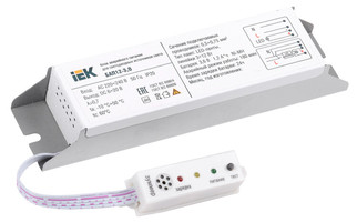 Блок аварийного питания БАП12-3.0 3ч для LED (LED-18SMD2835 не входит в комплект) - LLVPOD-EPK-12-3H IEK (ИЭК)