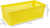 Лоток 27x13x9 см 2.4 л полипропилен цвет жёлтый без крышки ПОЛИМЕРБЫТ