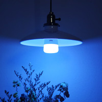 Лампа умная светодиодная Yeelight YLDP13YL E27 220 В 8.5 Вт груша матовая 800 лм, изменяемый цвет света RGB, для диммера