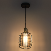 Светильник подвесной Eglo Chisle сталь-стекло 1 лампа, цвет черный