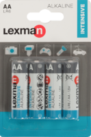 Батарейка Lexman Intensive AA (LR6) алкалиновая 4 шт.
