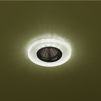 Светильник точечный встраиваемый DK LD1 MR16 3Вт GU5.3 зеленый с подсветкой | Б0018777 ЭРА (Энергия света) GR декор cо со 220В 50Вт Вт 4000 K LED купить в Москве по низкой цене