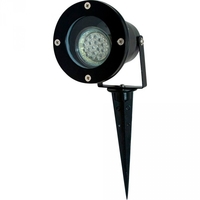 Светильник светодиодный тротуарный ДТУ-7w 4000К с лампой GU10 IP65 черный FERON 11859 Грунтовый на колышке 3735 7W 230V JCDR в цена, купить