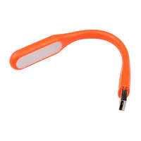 TLD-541 Orange Светильник-фонарь переносной Uniel, прорезиненный корпус, 6 LED, питание от USB-порта. Упаковка-картон, цвет-оранжевый. - UL-00000252