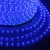 Шнур светодиодный Дюралайт фиксинг круглый 10мм 24LED/м син. (уп.100м) Neon-Night 121-123-3