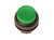 Головка кнопки с подсветкой, выступающие, без фиксации, цвет зеленый, черное лицевое кольцо, M22S-DLH-G - 216970 EATON