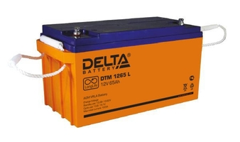 Аккумулятор 12В 65А.ч. Delta DTM 1265 L купить в Москве по низкой цене