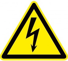 Знак пластик Опасность поражения электрическим током (Молния) W08 (100х100мм) PROxima pn-1-01 EKF, цена, купить