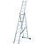 Лестница трехсекционная Новая Высота NV 100 3x8 ступеней 1230308