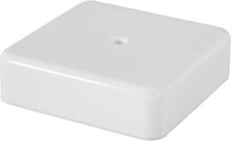 Распределительная коробка открытая IEK 75×75×20 мм 2 ввода IP20 цвет белый (ИЭК) аналоги, замены