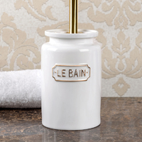 Ёршик для унитаза Le Bain Blanc цвет золотой WESS