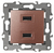 Устройство зарядное USB 12-4110-14 , 5В-2100мА, медь (6/60/1920) |Б0027499 | ЭРА (Энергия света)