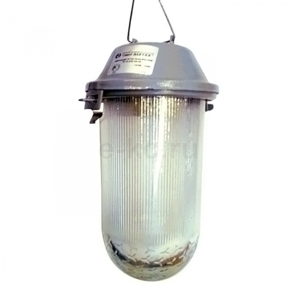 Светильник для ЖКХ под лампу НСП 02-200-001 IP52 корпус серый .