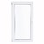 Окно пластиковое ПВХ Deceuninck одностворчатое 1410х870 мм (ВхШ) левое двухкамерный стеклопакет белый/белый