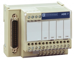 База TELEFAST на 4 канала для AEY420/ASY410 (SUB-D15) SchE ABE7CPA21 Schneider Electric SUB-D15 аналоги, замены