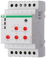 Реле тока EPP-620 (многофункциональное; двухпороговое (0.02-1А 0.5-5A); монтаж на DIN-рейке 35мм; 3 модуля; 230В AC 2х16А 2х1P IP20) F&F EA03.004.006 Евроавтоматика ФиФ