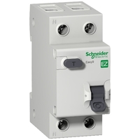 Выключатель автоматический дифференциального тока EASY 9 1п+N 10А C 30мА тип AC | EZ9D34610 Schneider Electric 2п 2мод цена, купить