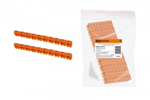 Маркер наборный - символ "3" оранжевый 2,5 мм2 (150 шт.) | SQ0534-0019 TDM ELECTRIC цена, купить
