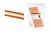 Маркер наборный - символ &quot;3&quot; оранжевый 2,5 мм2 (150 шт.) | SQ0534-0019 TDM ELECTRIC
