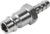 Переходник для компрессора Elitech штуцер рапид - елочка 6 мм и кольцо 11