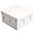 Коробка распределительная ОП 105х105х56мм IP54 7 выходов без гермовводов крышка защелкивающаяся бел. Epplast 105031 Электропромпласт