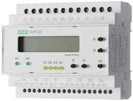 Устройство управления резервным питанием AVR-02 (3х400В+N; 5 перекл. х8А; IP20) F&F EA04.006.004 Евроавтоматика ФиФ