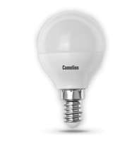 Лампа светодиодная LED5-G45/845/E14 5Вт шар 4500К бел. E14 405лм 220-240В Camelion 12029 купить в Москве по низкой цене
