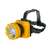 Фонарь налобный LED 5372 (5SMD + 1Вт 2 режима; желт./черн.) Ultraflash 12416