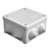 Коробка распределительная ОП 85х85х45мм IP54 7 выходов 3 гермоввода крышка на винтах сер. Epplast 130112 Электропромпласт