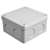 Коробка распределительная ОП 105х105х56мм IP54 7 выходов без гермовводов крышка на винтах сер. Epplast 115062 Электропромпласт