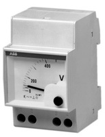 Вольтметр переменного тока VLM 1/500V ABB 2CSM110220R1001 шкала аналоги, замены