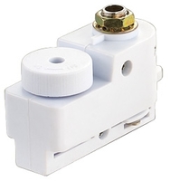 Адаптер для однофазного шинопровода UBX-Q121 K61 WHITE 1 POLYBAG осветительный Uniel 10574 Цвет-белый Упаковка-полиэтиленовый пакет Volpe белый цена, купить