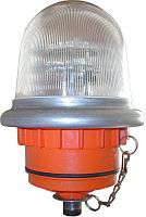 Светильник светодиодный ЗОМ-6вт LED красный стекло/алюминиевое основание 220В IP65 ВАТРА 77700410 ДТУ 09У-ЗОД-6-001 заград аналоги, замены