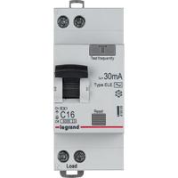 Автоматический выключатель дифференциального тока Legrand RX3 30мА 16А 1П+Н AC 419399