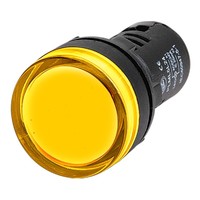 Индикатор сигнальный со встроенным диодом 220В желтый | ALIL3L220 DKC (ДКС)