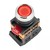 Кнопка ABLFS-22 с подсветкой красный NO+NC 230В EKF PROxima | ablfs-22-r