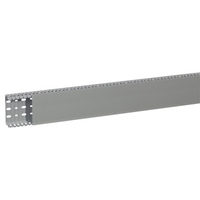 Кабель-канал (крышка + основание) Transcab - 100x40 мм серый RAL 7030 | 636119 Legrand перфорированный L2000 цена, купить