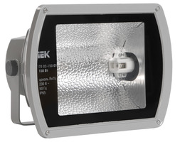 Прожектор ГО 02-150-01 150Вт IP65 серый симметричный | LPHO02-150-01-K03 IEK (ИЭК) Rx7s купить в Москве по низкой цене