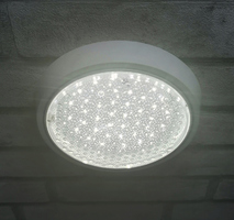 Светильник настенно-потолочный светодиодный Семь огней Лусон 18 Вт 1782 Лм 8 м², холодный белый свет, цвет