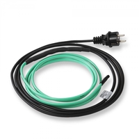 Комплект (кабель) саморег. с вилкой для обогр. труб 27Вт (3м) ENSTO EFPPH3 Кабель Plug n Heat 3м 30W аналоги, замены