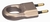 Вилка 2К - серия Элиум 6 А с кольцом пластик бронзовый | 050164 Legrand