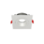 Рамка для модульного светильника FLEX 50 09 квадратная встраиваемая 110х110х45мм RAL9010 поворотная | V1-R0-00435-10004-2000000 VARTON