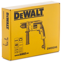 Дрель ударная Dewalt DWD024S 700 Вт 2800 об/мин DWD024S-KS